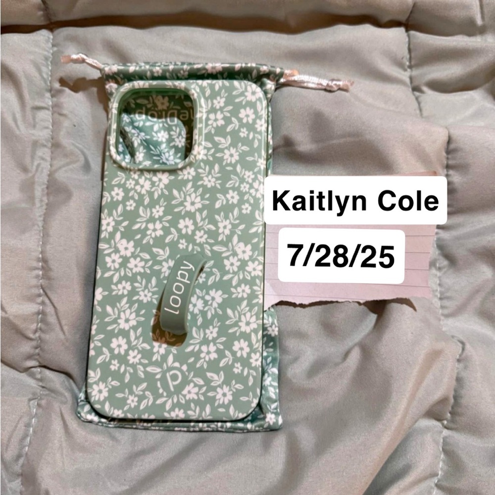 Loopy Case Sage Floral Phone Cover